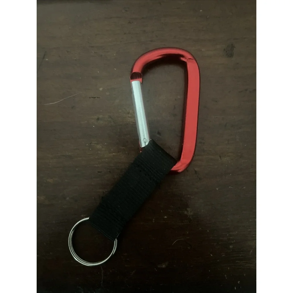 Coca-Cola Carabiner Keychain Red